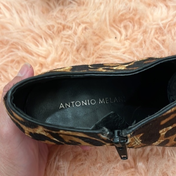 Gorgeous Antonio Milani Cheetah Print Boots Size 8 - Picture 7 of 8